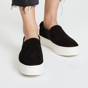 VINCE Warren Platform Slip On Sneakers